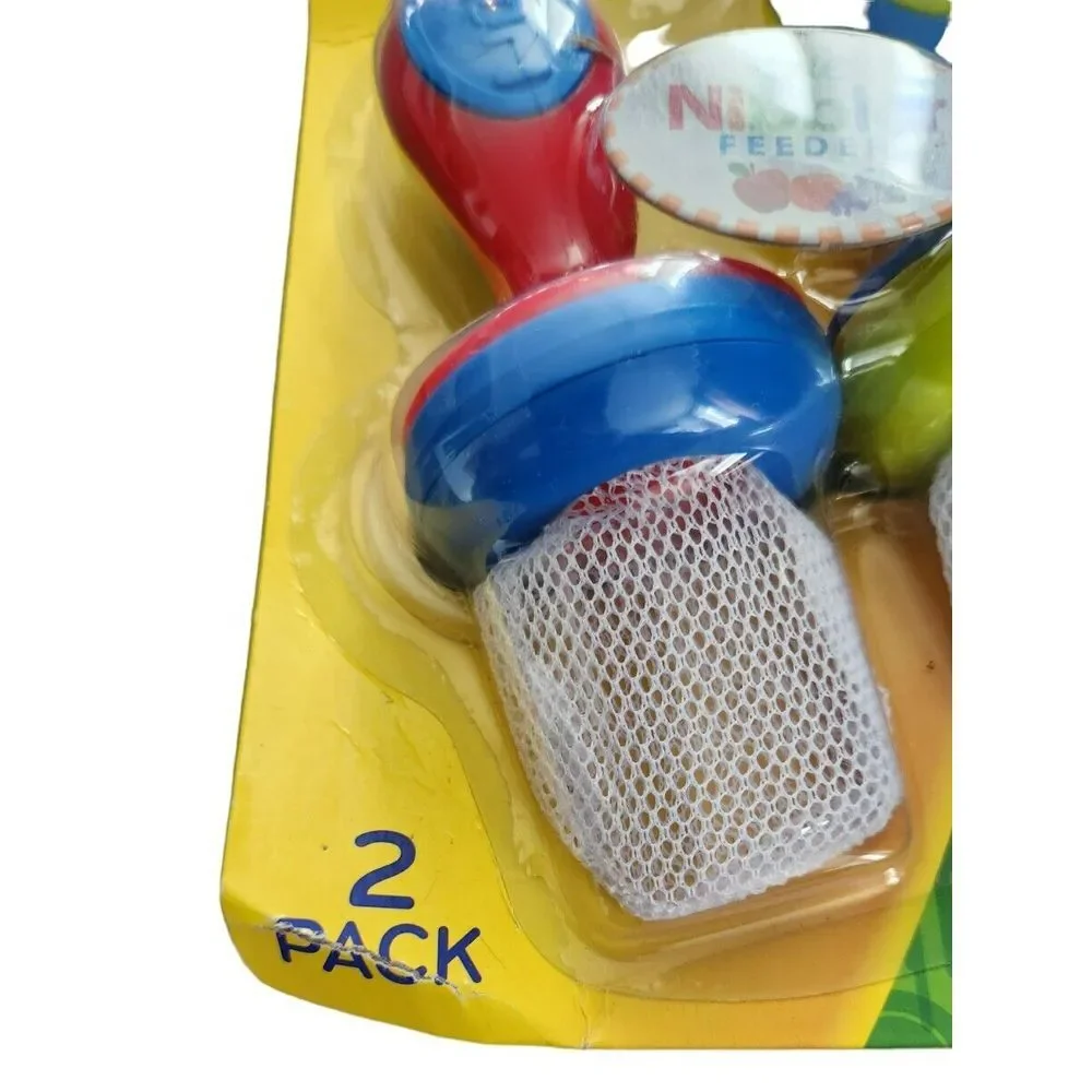 Nuby First Solids The‎ Nibbler Feeder 2 Pack